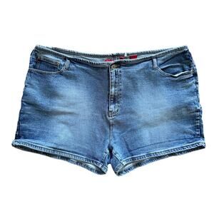 VTG Zana di Jean Shorts Women's Size 26 Plus size High Rise Vintage Y2K 1250